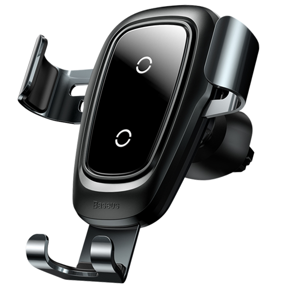 Baseus – support de téléphone portable pour voiture, pour grille  d'aération, pour iPhone, Samsung, par gravité, Gps, Flexible